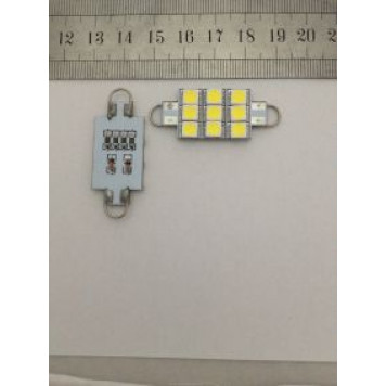 Лампа LED 211 9 SMD 42 mm.