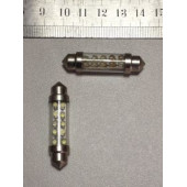 Лампа LED 211 10 LED 41 mm.