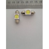 Лампа LED 211 1W  31 mm.
