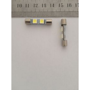 Лампа LED T7,5 2 SMD 31 mm.
